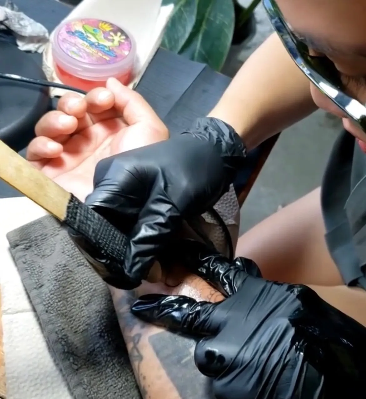 Handpoke Tattoo by Lala